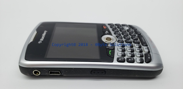 Verizon Blacberry Curve 8330C Smartphone with CD's, Charger & Case