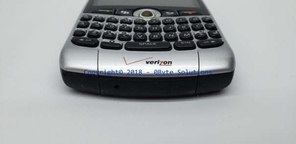 Verizon Blacberry Curve 8330C Smartphone with CD's, Charger & Case