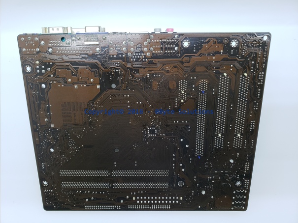 ASUS P5KPL-AM Mainboard with Backplate, CPU & RAM