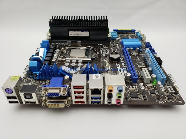 Asus P7H55D-M EVO Intel H55 (IbexPeak DH) Mainboard with CPU & RAM
