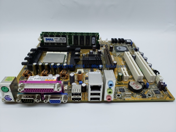 ASUS A8V-MX VIA K8M800/K8N800 CE + VT8251 Mainboard with CPU & RAM