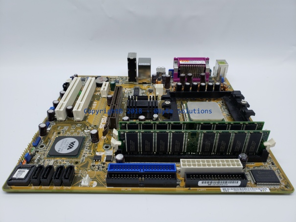ASUS A8V-MX VIA K8M800/K8N800 CE + VT8251 Mainboard with CPU & RAM
