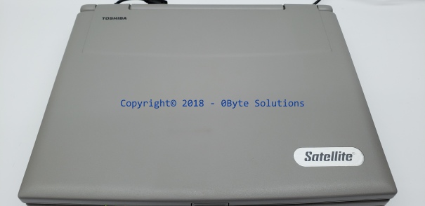 Toshiba Satellite 315CDT (PA1262U-T6C) Laptop with Battery, Software & PCMCIA Cards, CPU & RAM