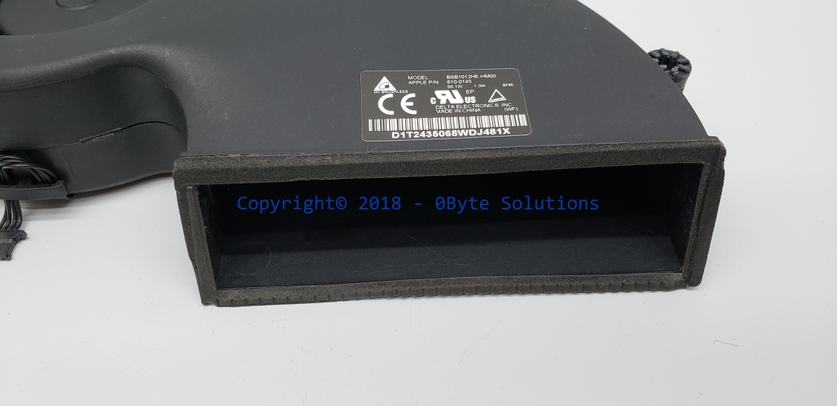 Apple 610-0145 (Delta BSB1012HE-HM00) Cooling Fan