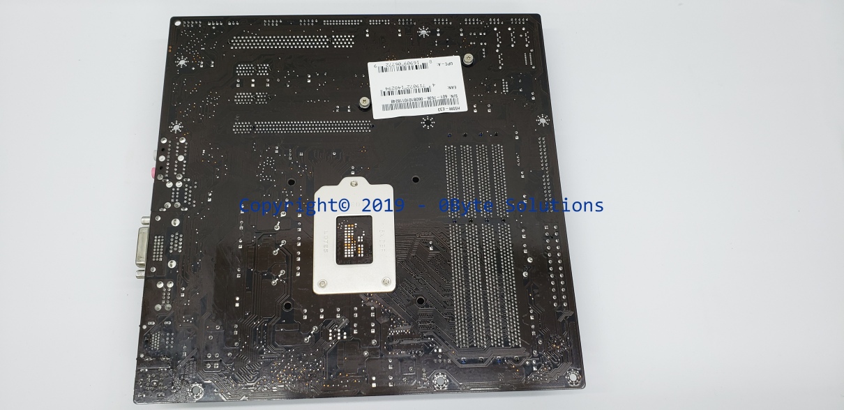 MSI H55M-E33(MS-7636) Mainboard with Case I/O Shield, CPU & RAM