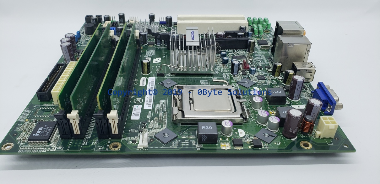 Dell 0CU409 Intel G33 (Bearlake-G) + ICH9R Mainboard with CPU & RAM
