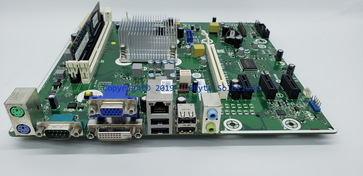 HP MS-7863 729726-001 Mainboard with Case I/O Shield, CPU & RAM