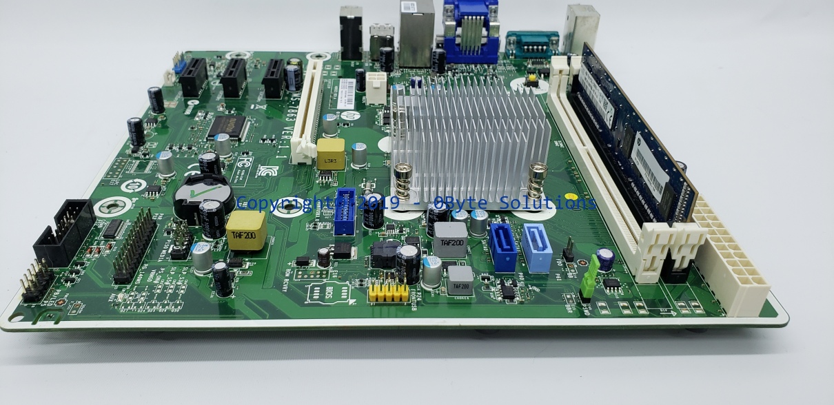 HP MS-7863 729726-001 Mainboard with Case I/O Shield, CPU & RAM