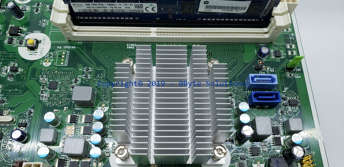 HP MS-7863 729726-001 Mainboard with Case I/O Shield, CPU & RAM