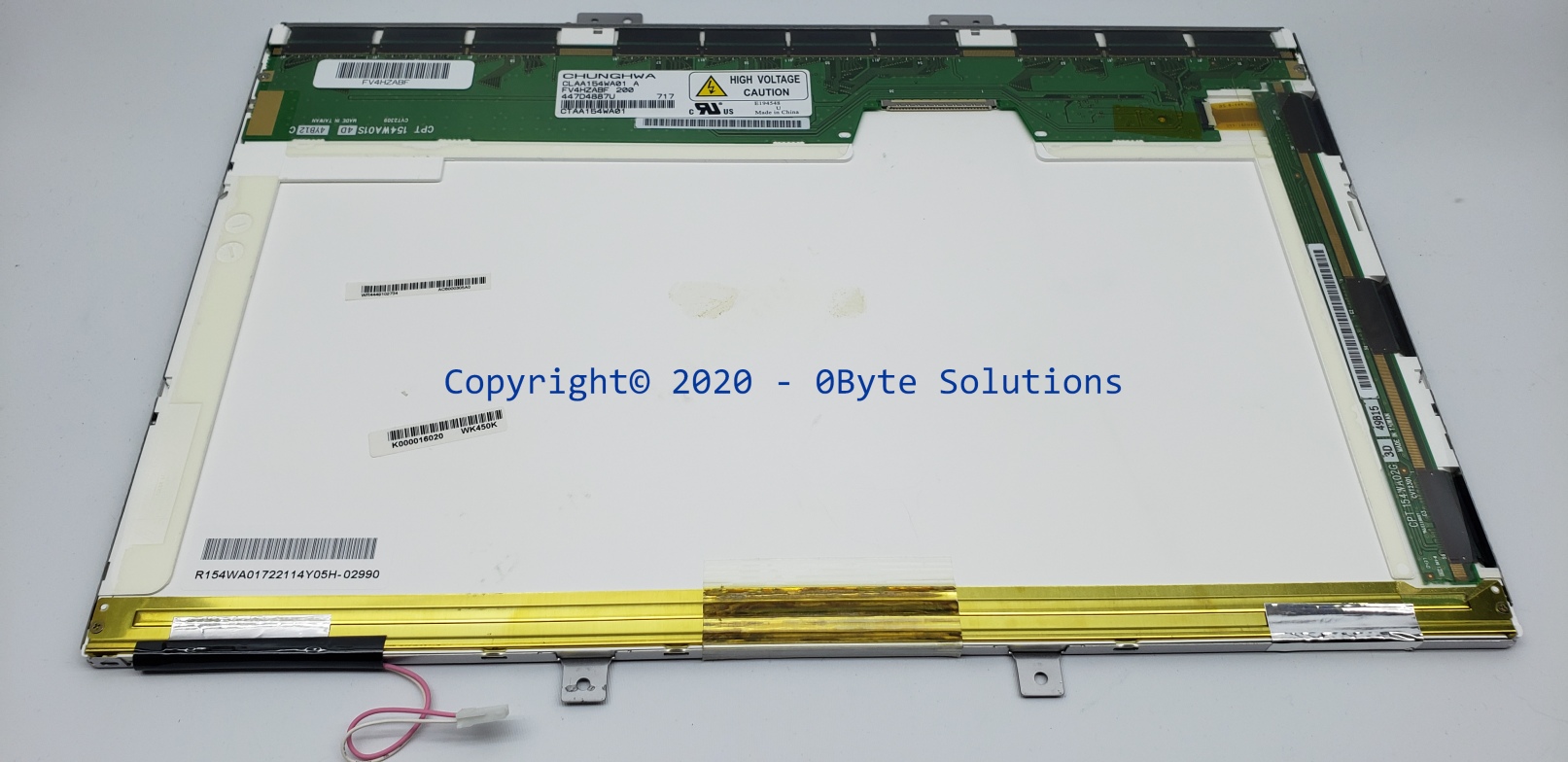 Chunghwa CLAA154WA01 343mm x 221mm (15.44