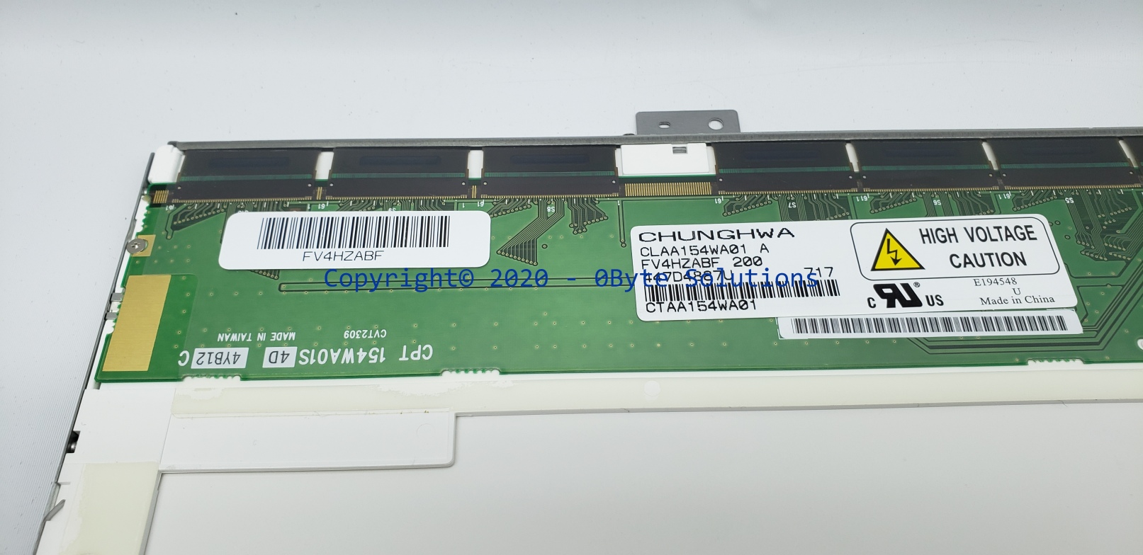 Chunghwa CLAA154WA01 343mm x 221mm (15.44