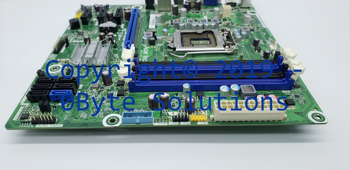 Acer IPIMB-AR Rev 1.02A (Acer Aspire M1935) Mainboard with case I/O shield
