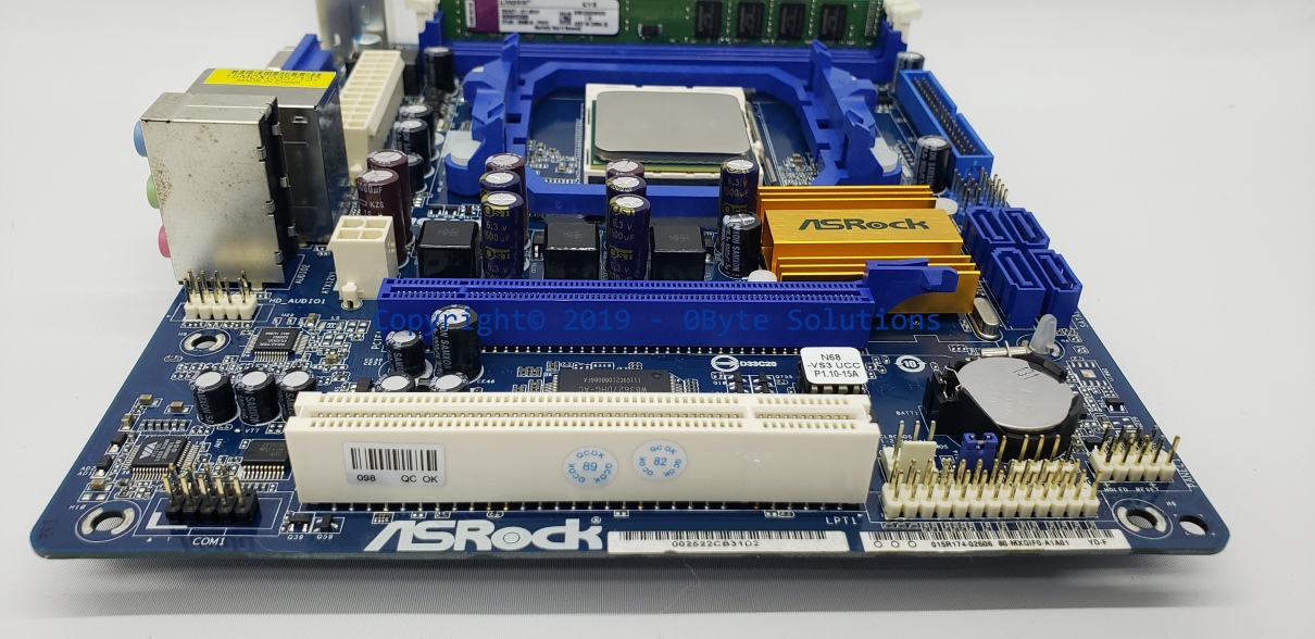 ASRock N68-VS3 UCC Mainboard with Case I/O Shield, CPU & RAM