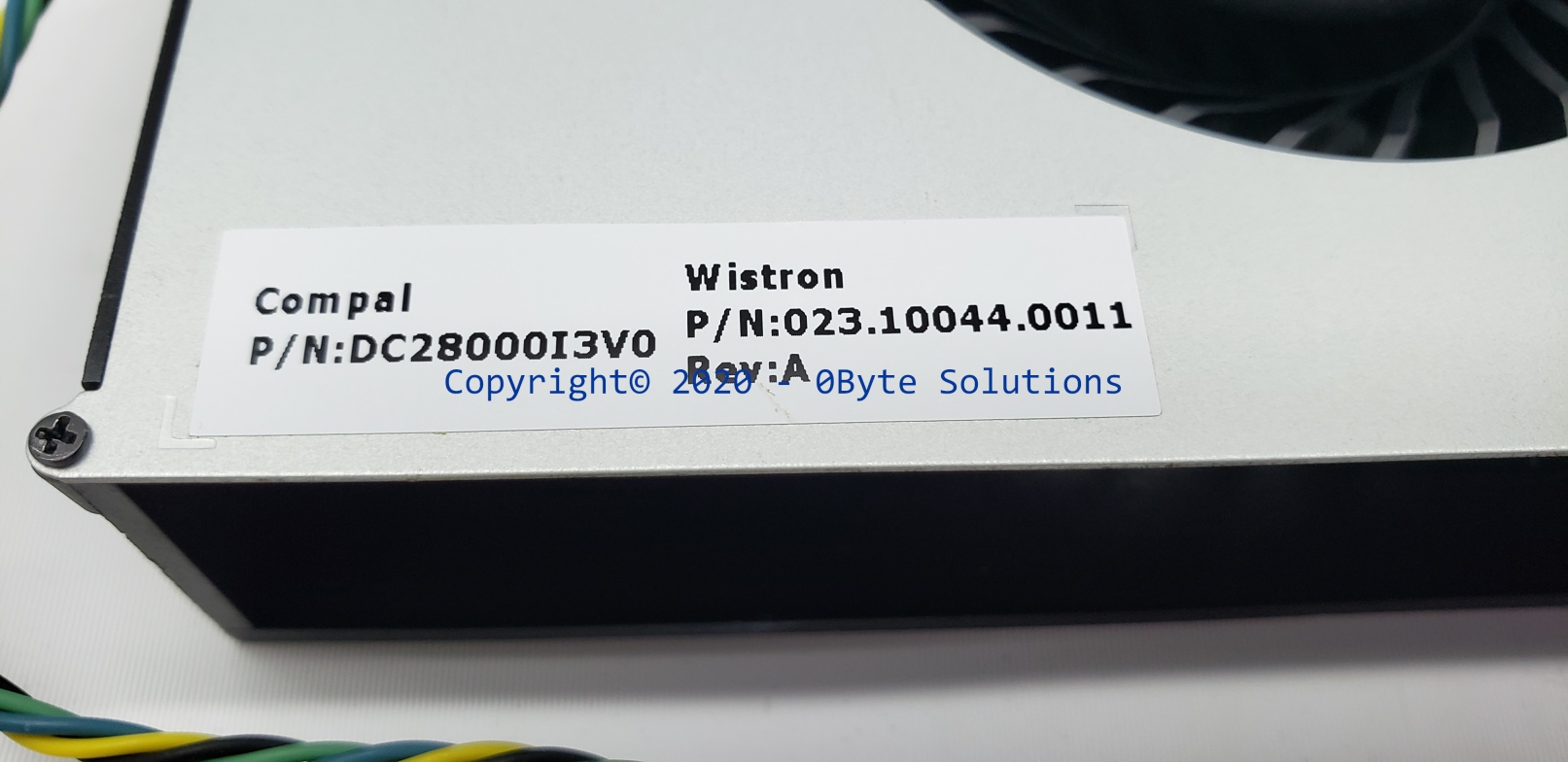 Lenovo 00KT209 System Cooling Fan