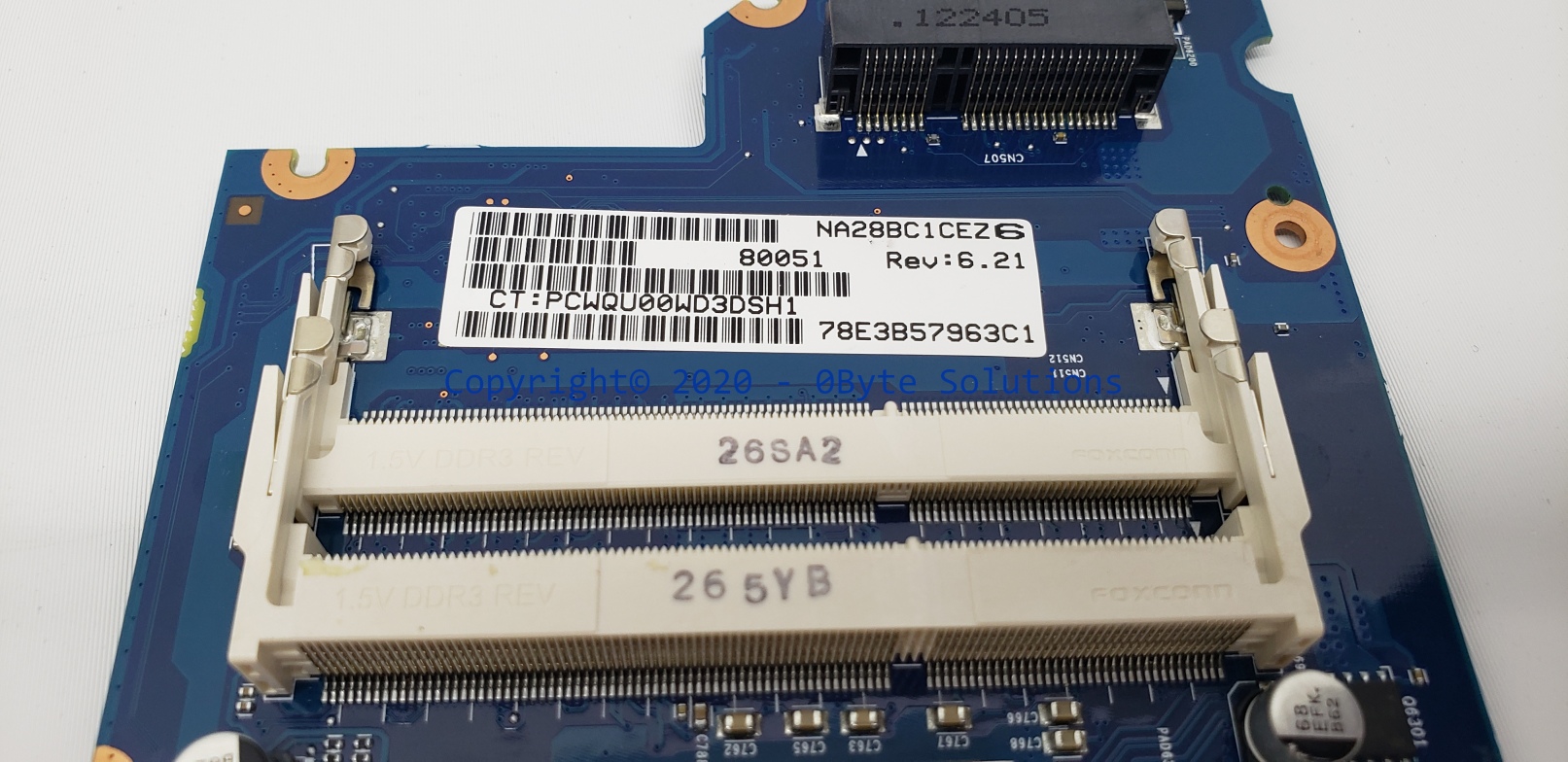 HP 6050A2493101-MB-A02 Notebook Mainboard with CPU