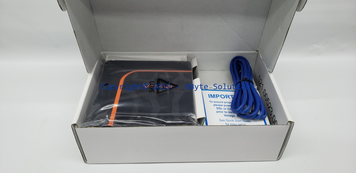 Vonage VDV22-VD VOIP Digital Phone Adapter