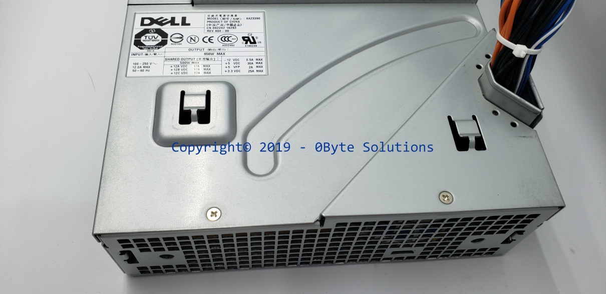 Dell AA23390 (CN-0K2242) 650W Power Supply Unit