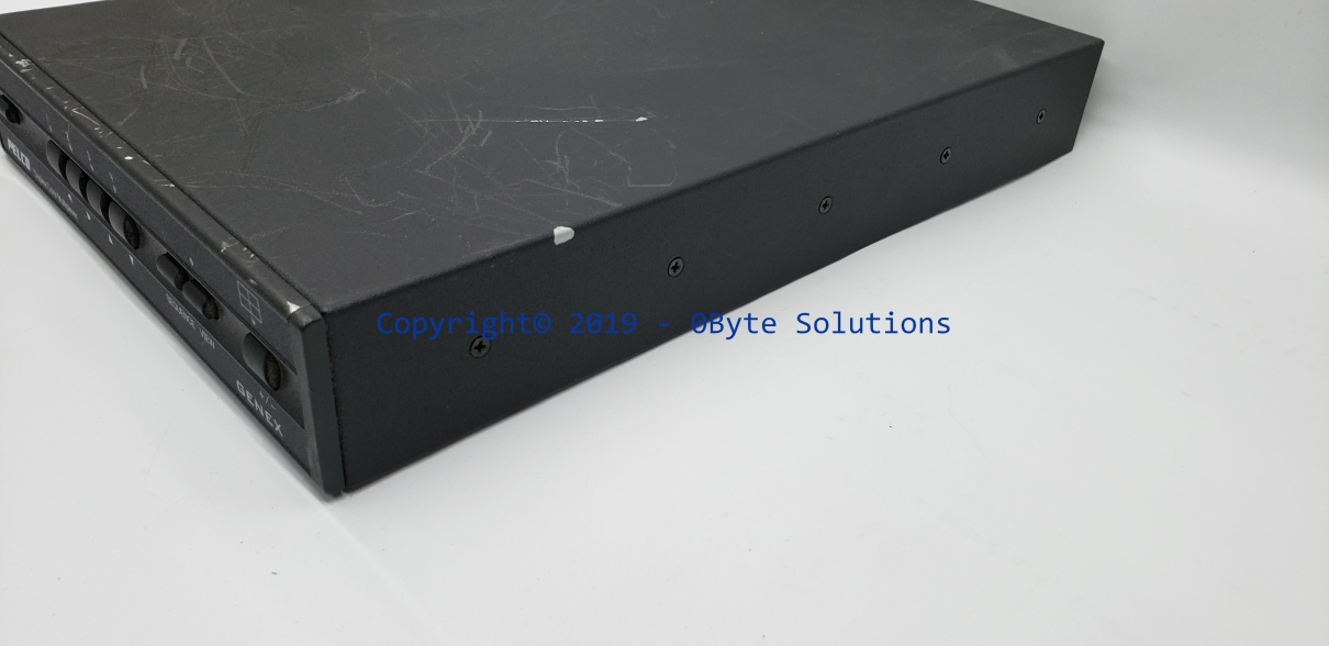 Genex MX4004CD High Performance, Color Duplex Multiplexer