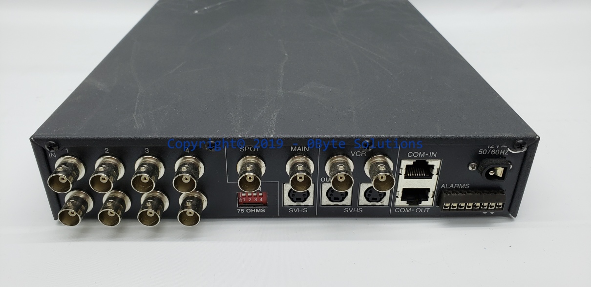 Genex MX4004CD High Performance, Color Duplex Multiplexer