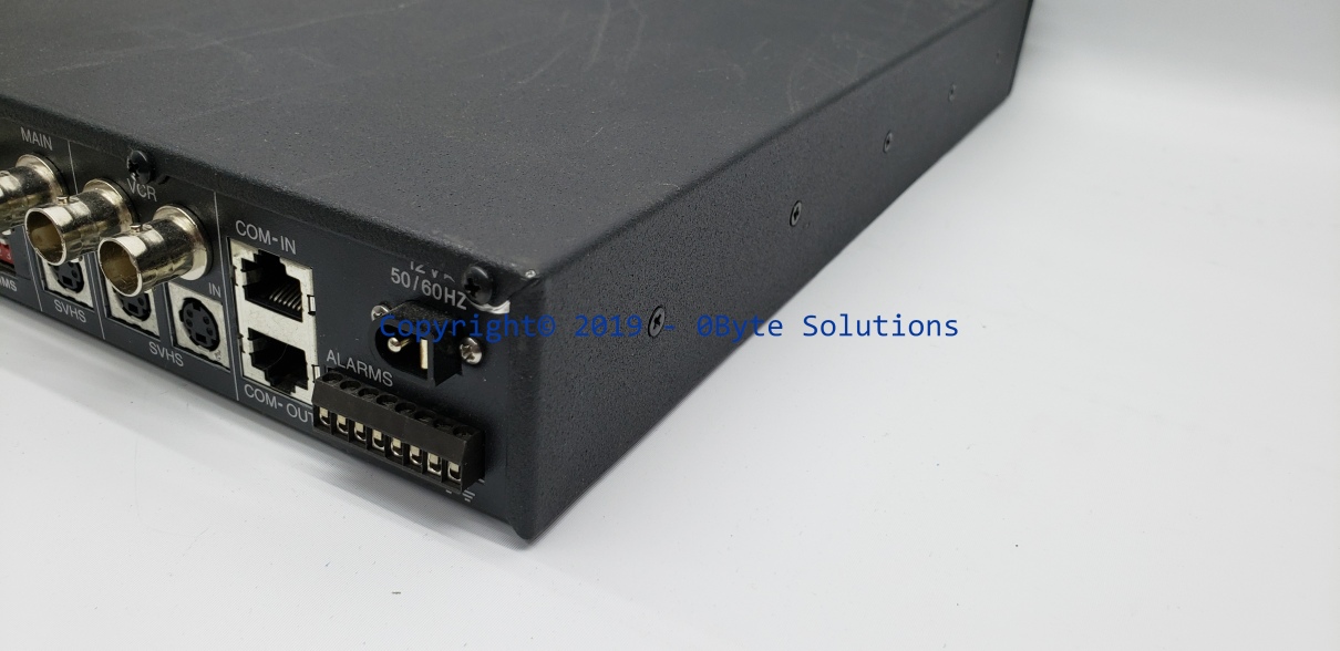 Genex MX4004CD High Performance, Color Duplex Multiplexer