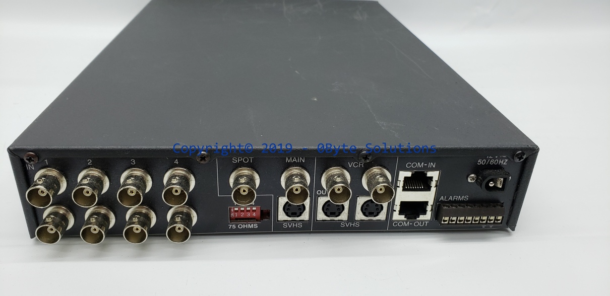 Genex MX4004CD High Performance, Color Duplex Multiplexer