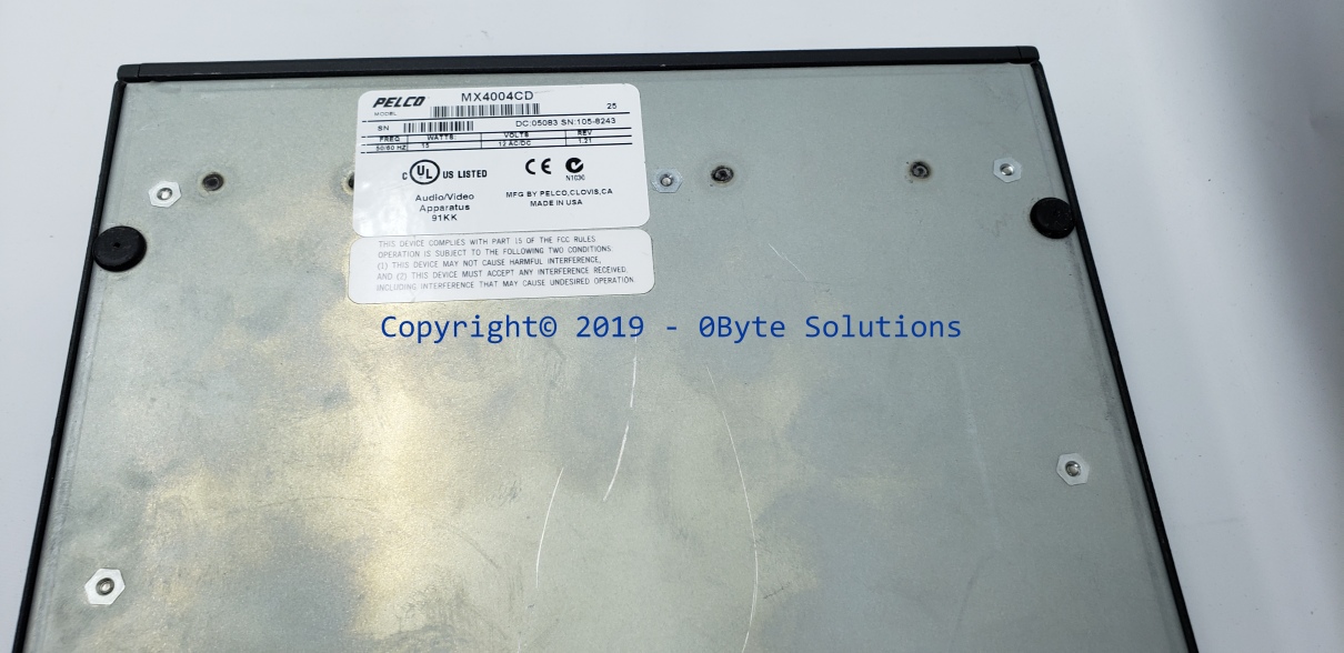 Genex MX4004CD High Performance, Color Duplex Multiplexer