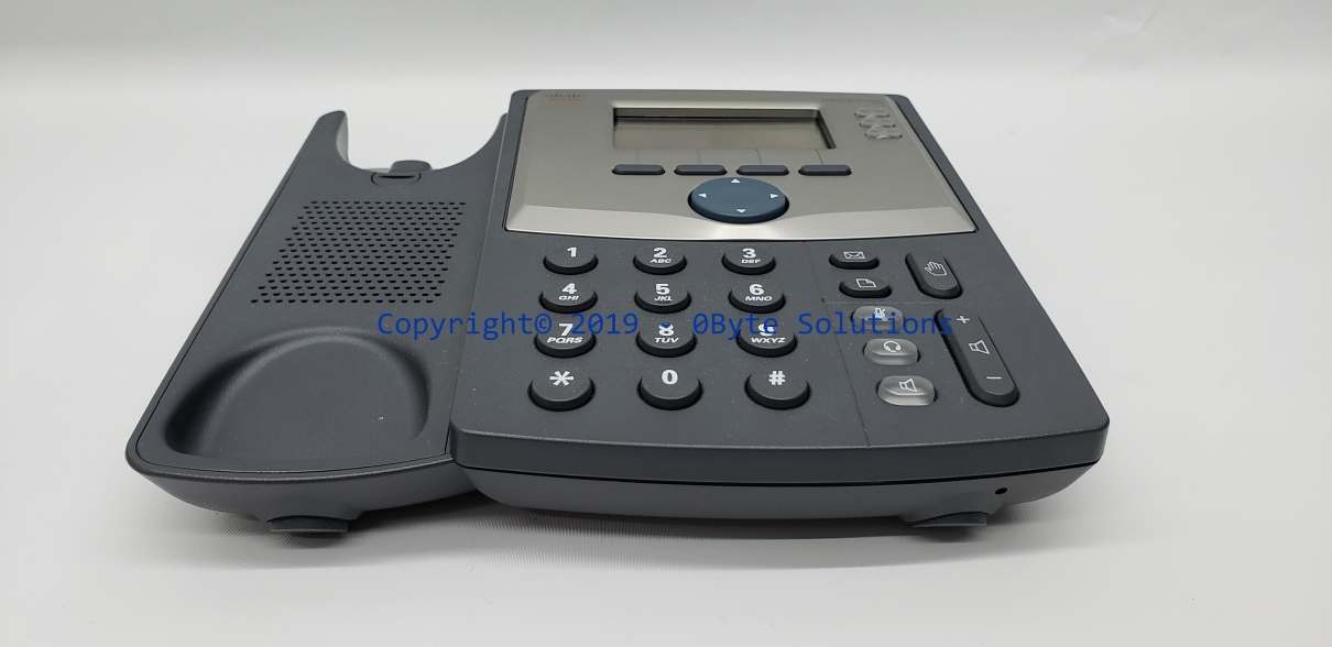 Cisco SPA303 3-Line IP Phone with Stand, Handset, Cord & Power Adapter