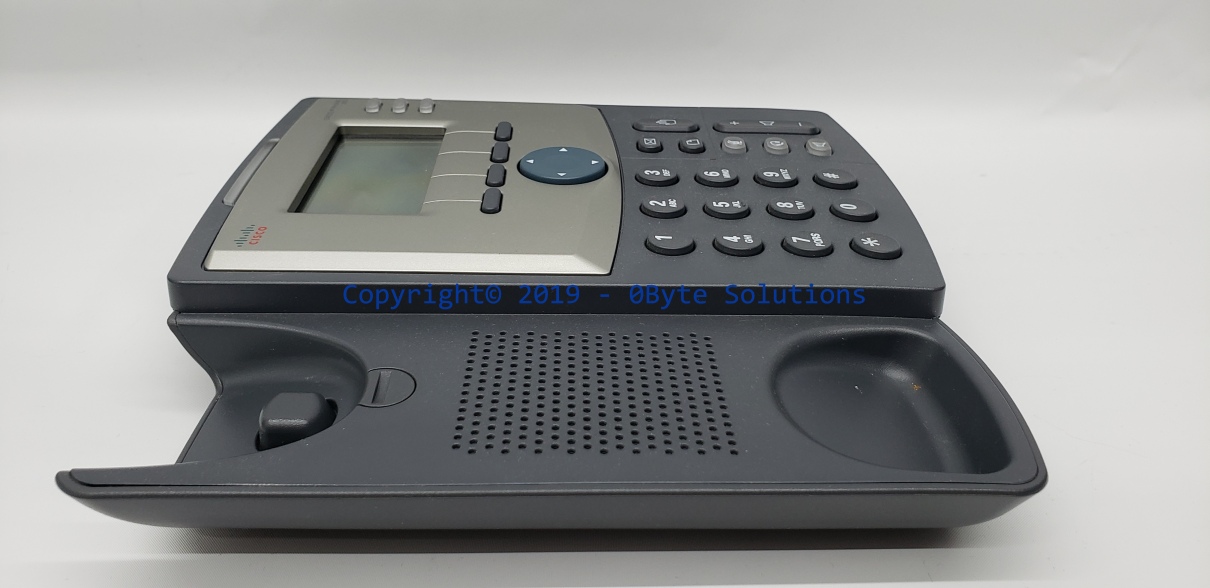 Cisco SPA303 3-Line IP Phone with Stand, Handset, Cord & Power Adapter