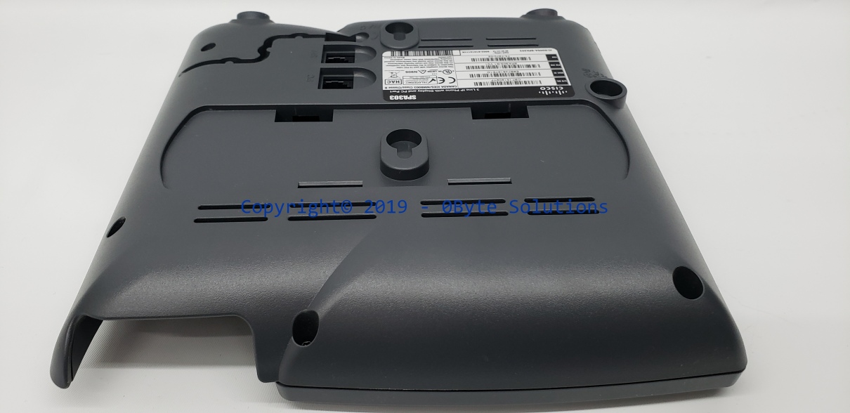 Cisco SPA303 3-Line IP Phone with Stand, Handset, Cord & Power Adapter