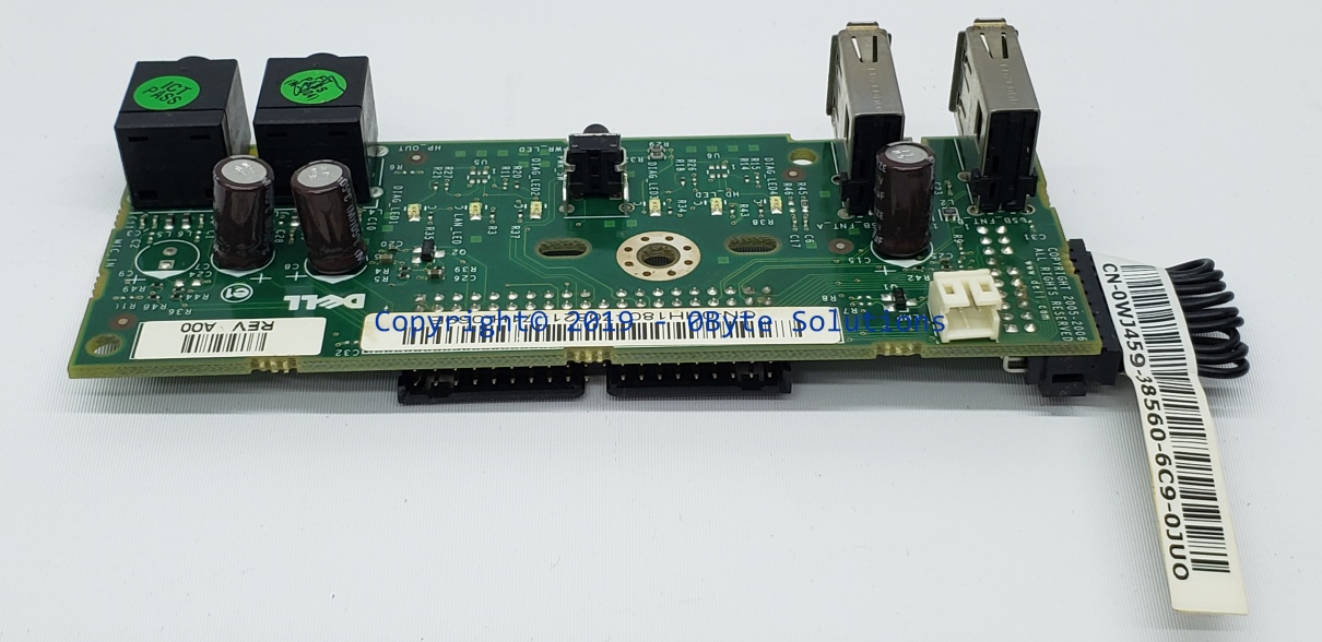 Dell 0HH180 Front Panel USB / Audio / Switch & LED's