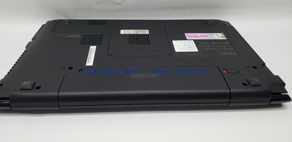 Lenovo V570 - Type 1066 Notebook with 120GB SSD & A/C Cord, CPU & RAM