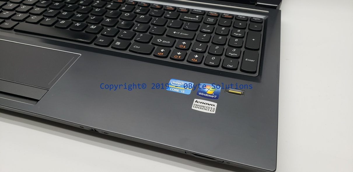 Lenovo V570 - Type 1066 Notebook with 120GB SSD & A/C Cord, CPU & RAM