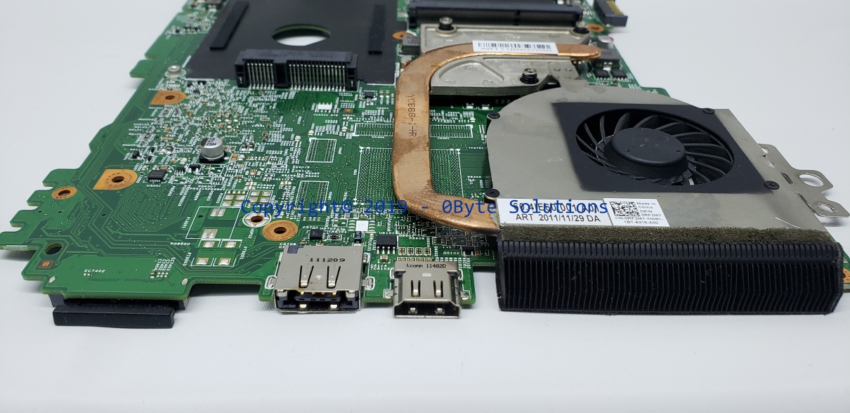 DELL 07GC4R mainboard with CPU Fan & Heatsink & CPU