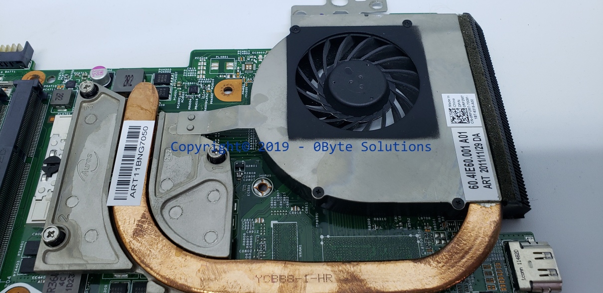 DELL 07GC4R mainboard with CPU Fan & Heatsink & CPU