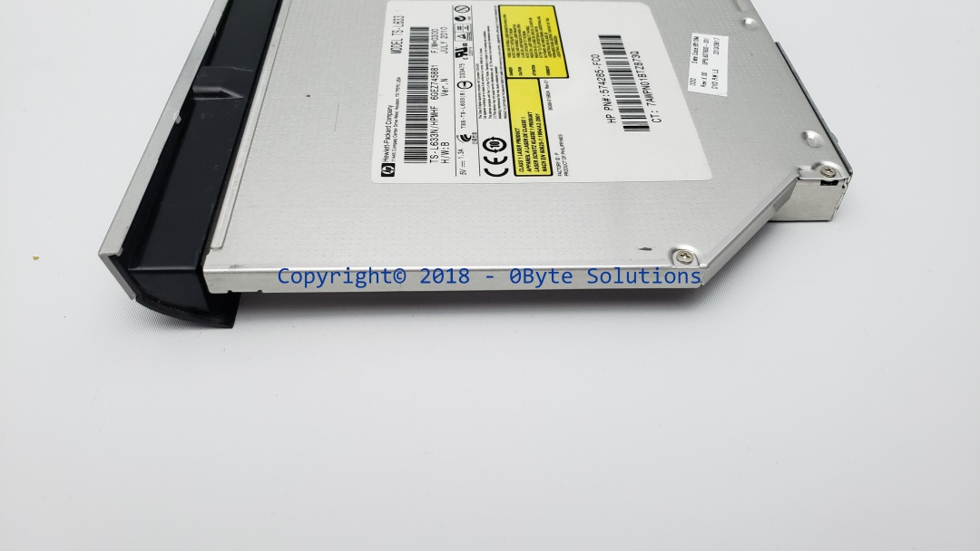 HP/Toshiba TS-L633N/HPMHF (P/N:574285-FC0 SPS:607600-001) DVD-R/W LS