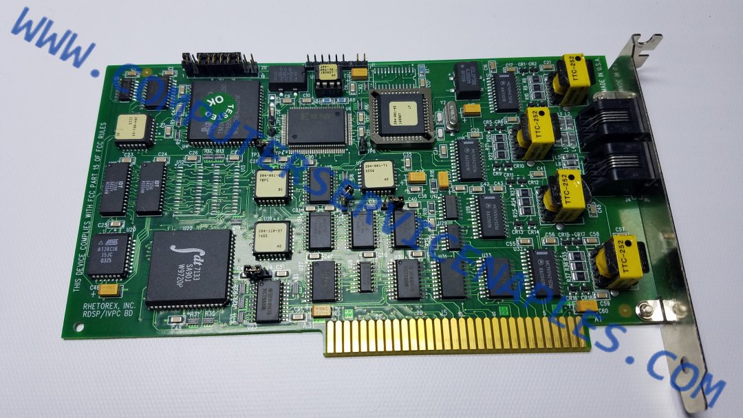 Rhetorex 804-025-00 4 PORT IVPC Line Card