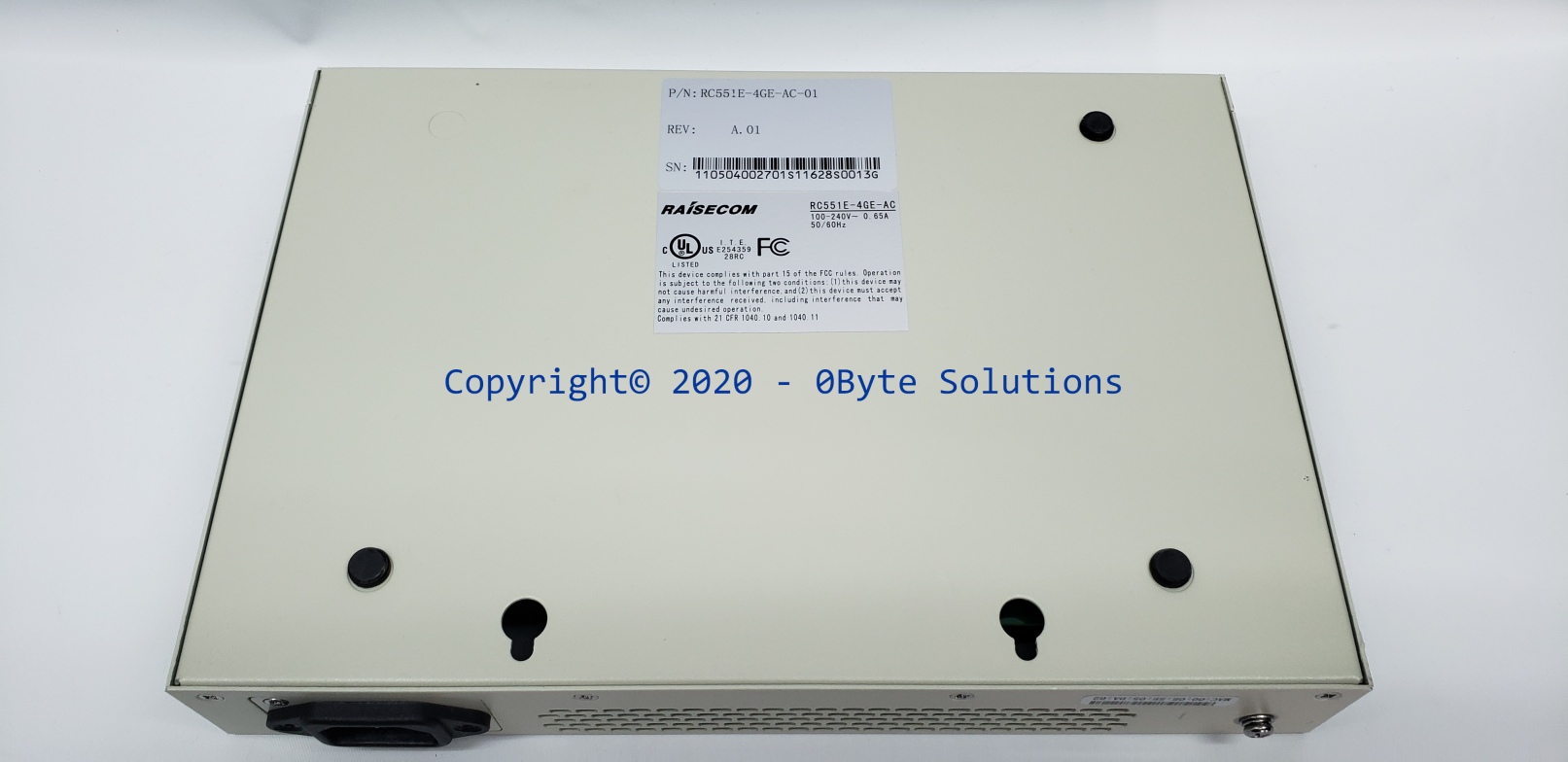 Raisecom RC551E-4GE-AC-01 Intelligent Ethernet Demarcation Device