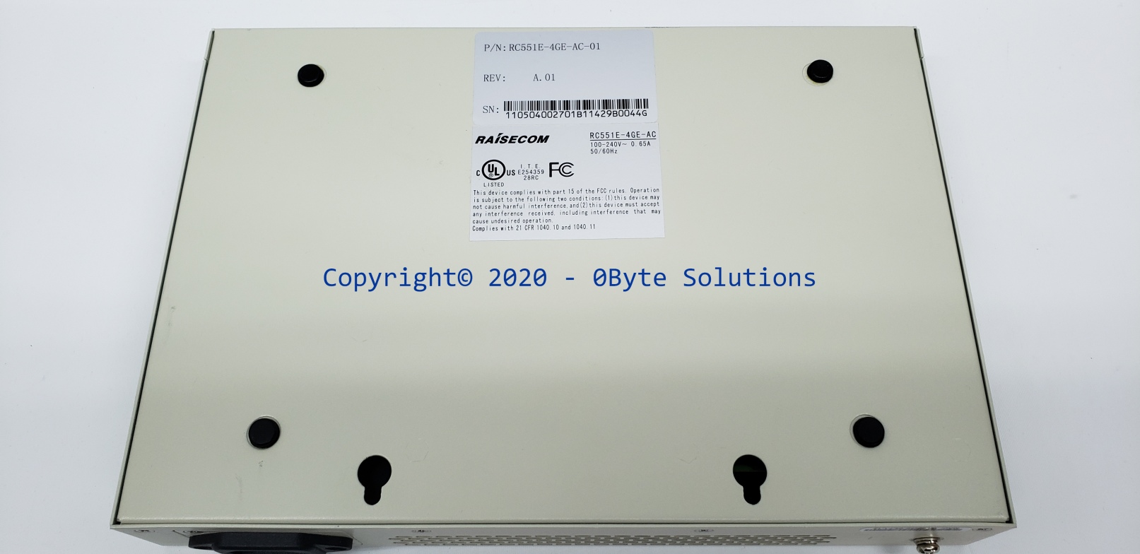 Raisecom RC551E-4GE-AC-01 Intelligent Ethernet Demarcation Device