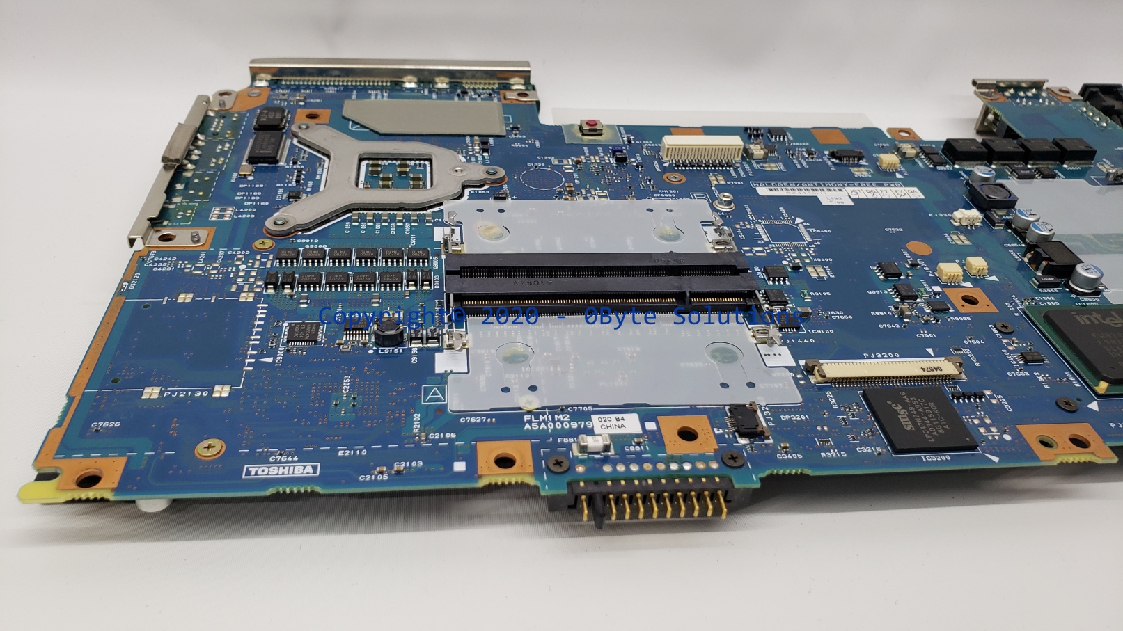Toshiba FLM1 M2/A5A000979 Notebook Mainboard with D/C Jack & CPU