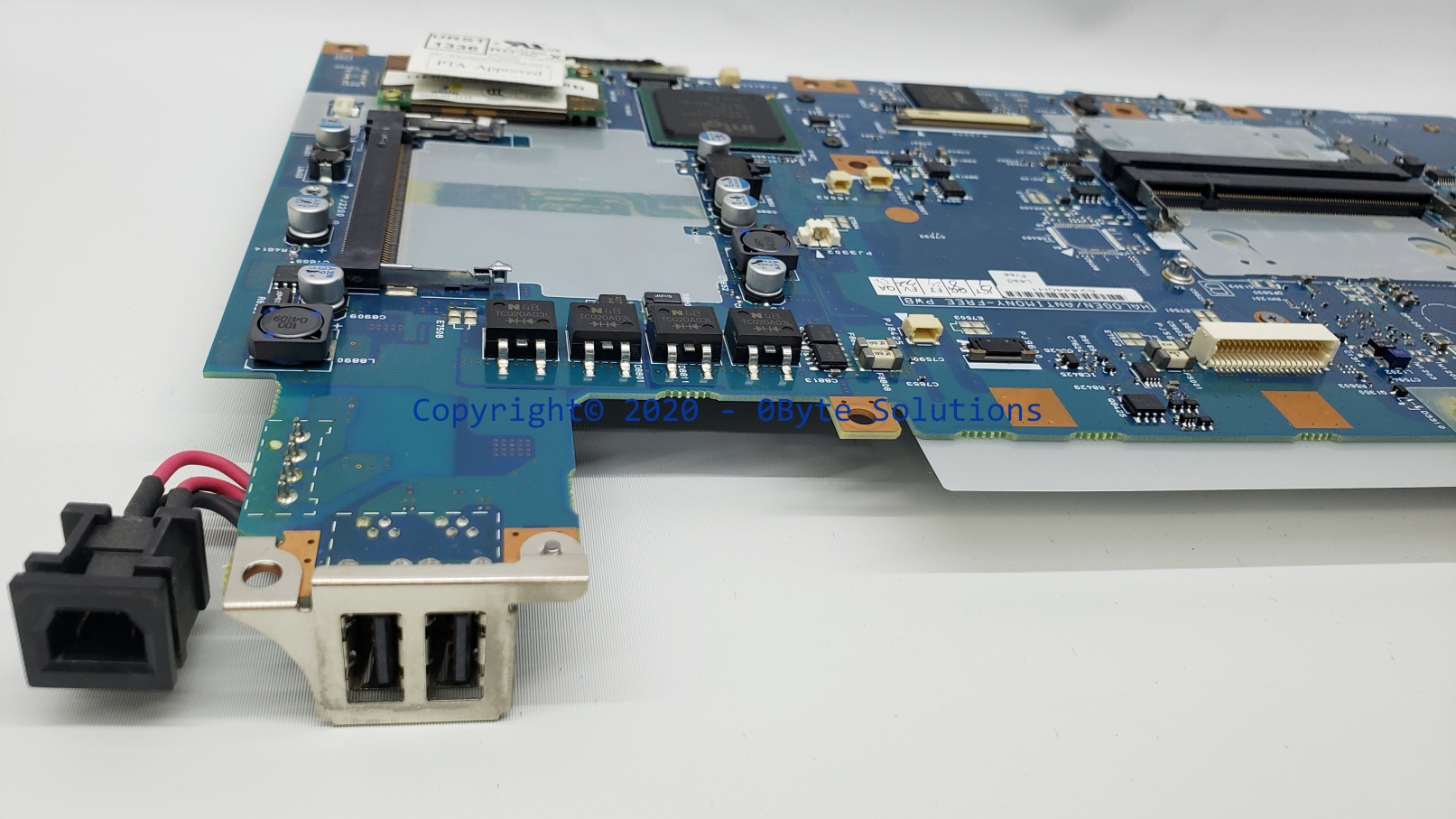 Toshiba FLM1 M2/A5A000979 Notebook Mainboard with D/C Jack & CPU