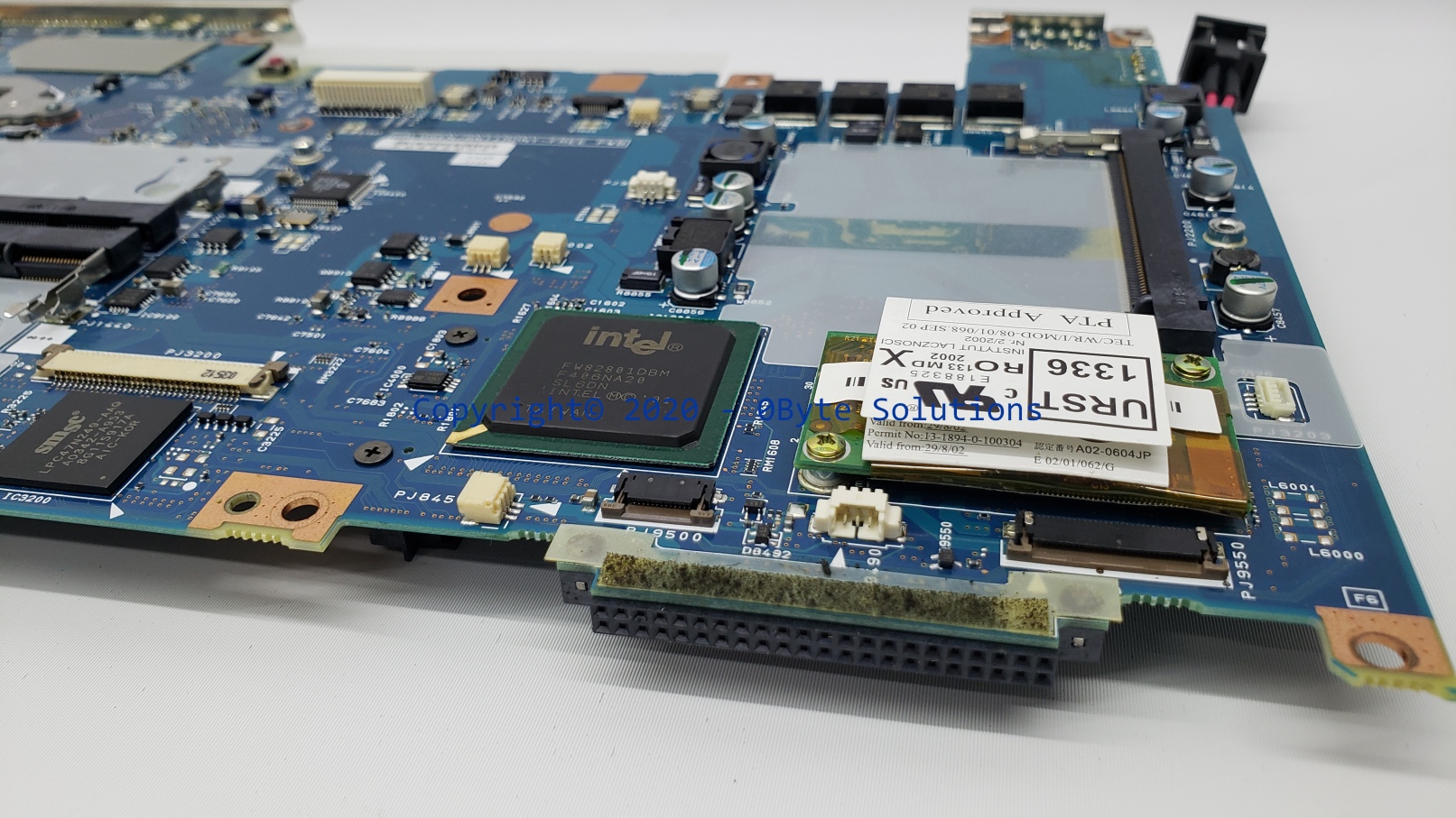 Toshiba FLM1 M2/A5A000979 Notebook Mainboard with D/C Jack & CPU