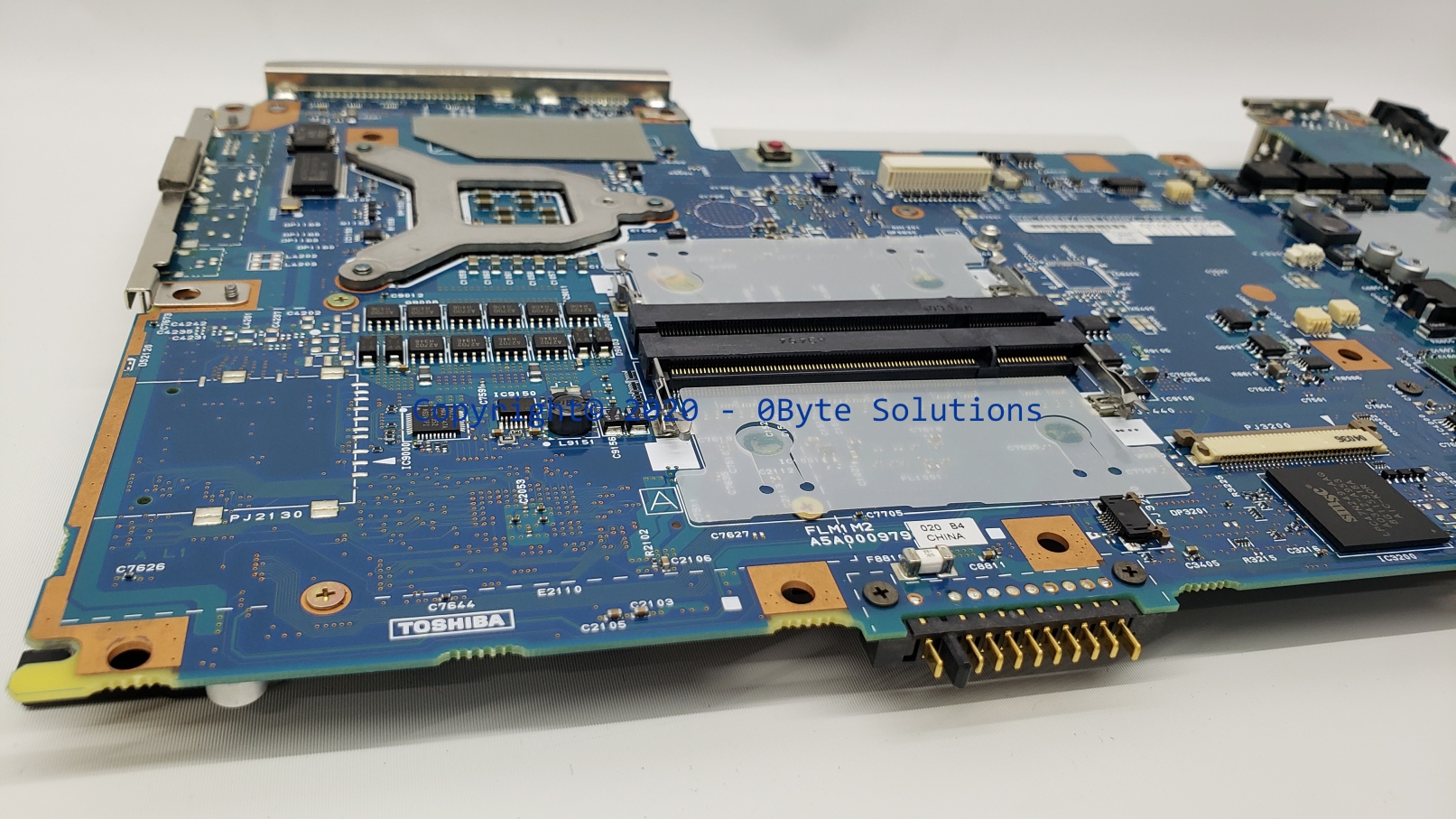 Toshiba FLM1 M2/A5A000979 Notebook Mainboard with D/C Jack & CPU