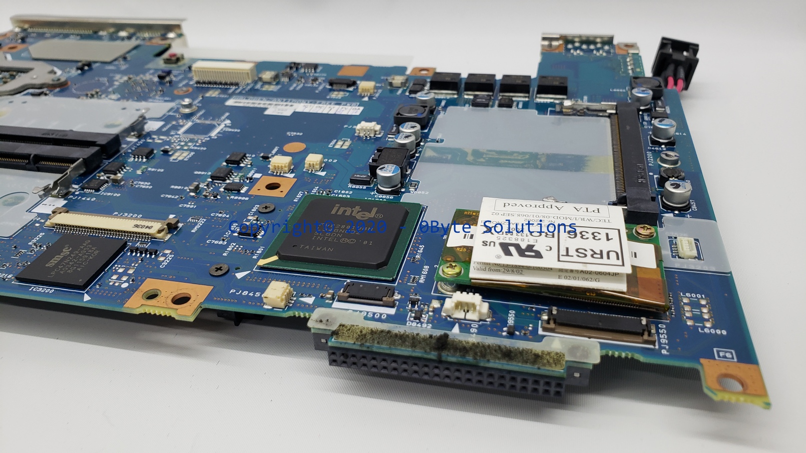 Toshiba FLM1 M2/A5A000979 Notebook Mainboard with D/C Jack & CPU