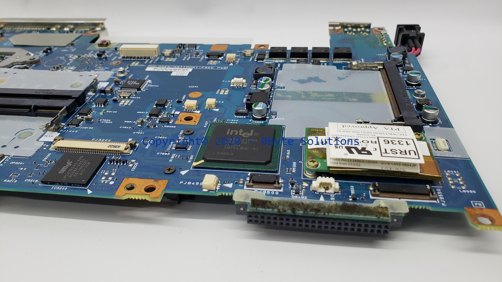 Toshiba FLM1 M2/A5A000979 Notebook Mainboard with D/C Jack & CPU