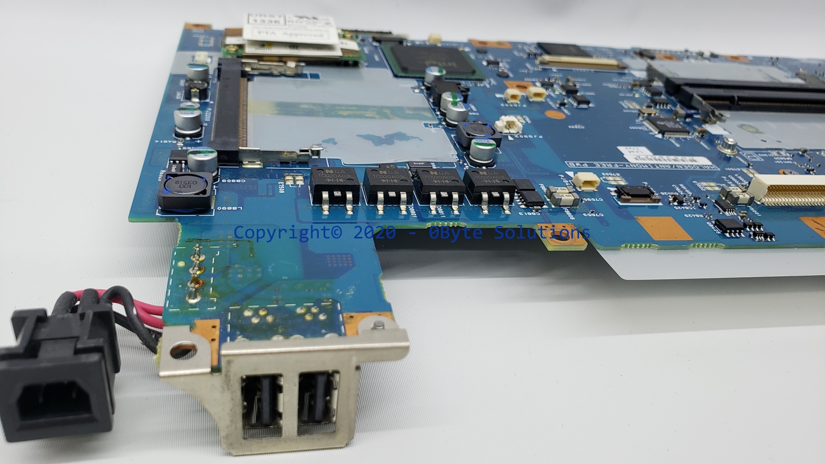 Toshiba FLM1 M2/A5A000979 Notebook Mainboard with D/C Jack & CPU