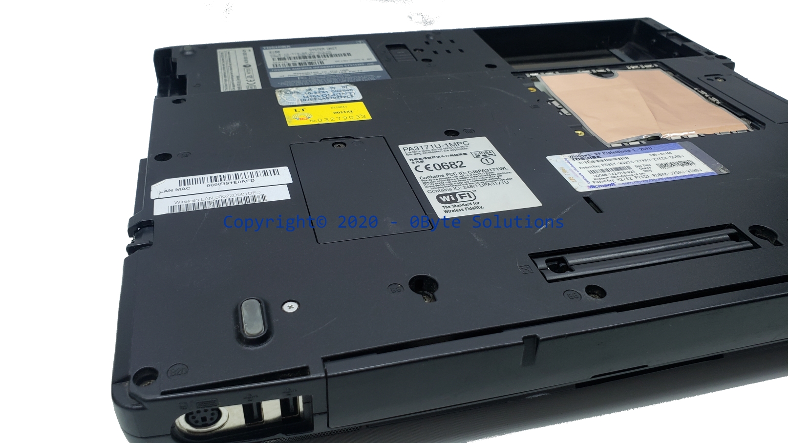 Toshiba Satellite Pro 6100 (PS610U-JM3N89) Notebook with CPU