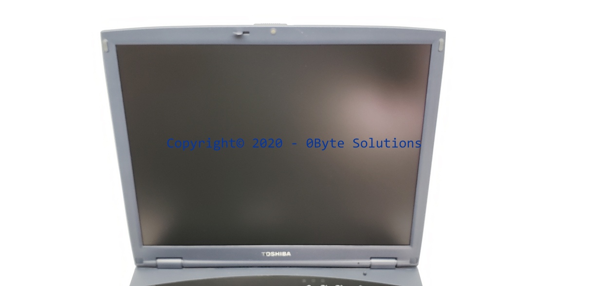 VINTAGE Toshiba Satellite 1805 Notebook/Laptop with 32GB SSD, Serial & Parallel Ports, CPU & RAM