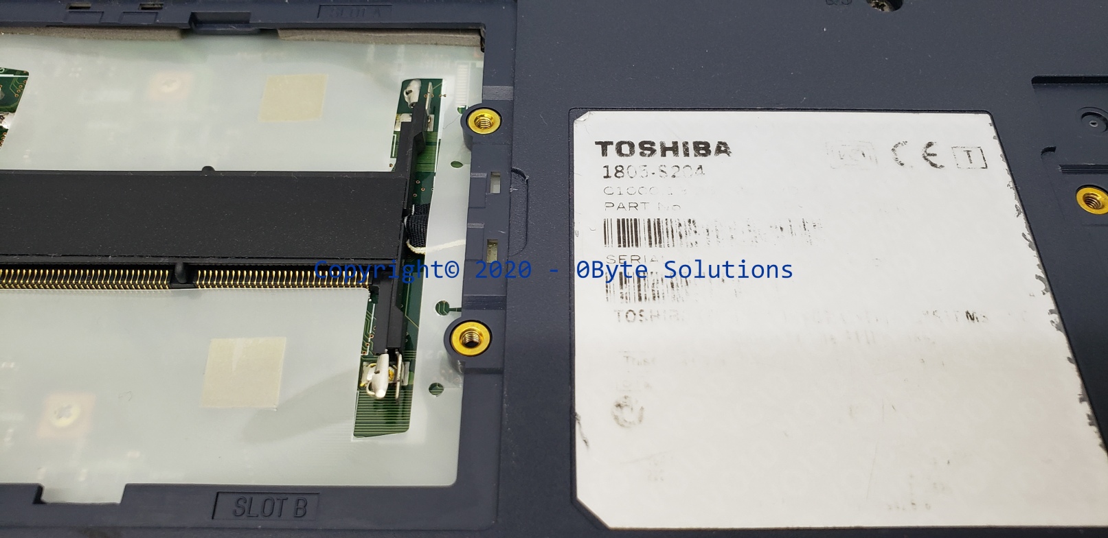 VINTAGE Toshiba Satellite 1805-S204 Notebook with 3½