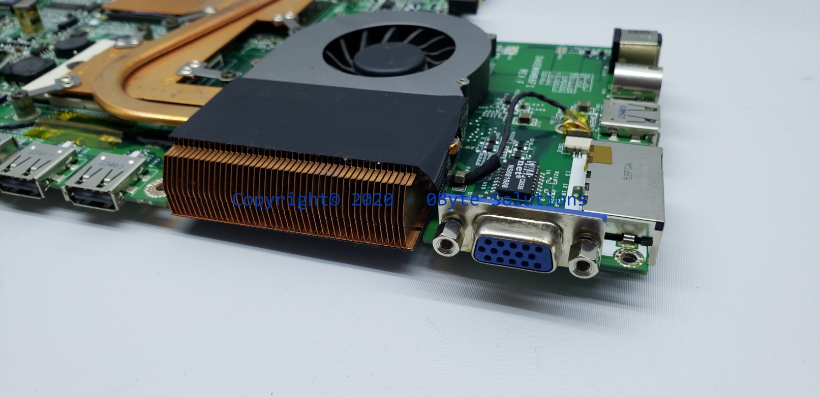 Toshiba DA0EW6MB6F1 (Rev F) Notebook Mainboard with CPU Fan & CPU