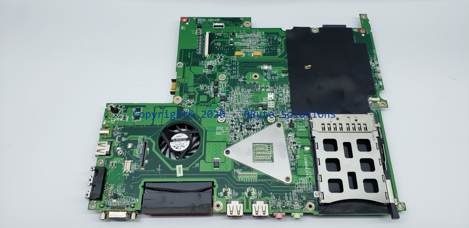 Toshiba DA0EW6MB6F1 (Rev F) Notebook Mainboard with CPU Fan & CPU